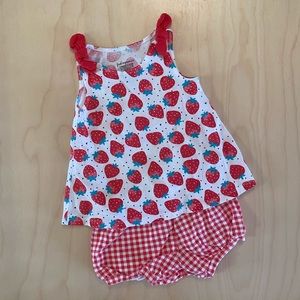 First Impressions Strawberry Picnic Outfit